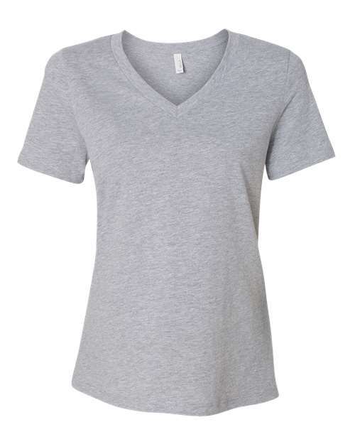 Bella+Canvas Women's Relaxed CVC V-Neck Tee