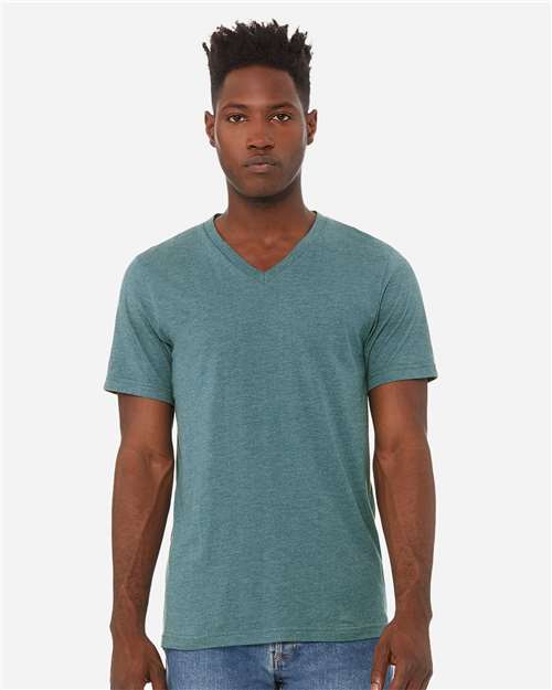 Bella+Canvas CVC V-Neck Tee