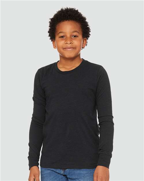 Bella+Canvas Youth CVC Long Sleeve Tee