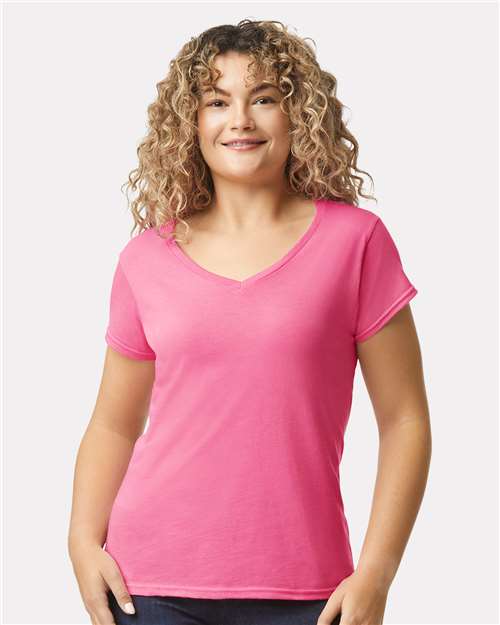 Gildan Women's Softstyle V-Neck T-Shirt