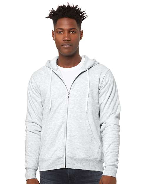 Bella+Canvas Unisex Poly-Cotton Zip Hoodie